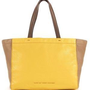 Marc Jacobs Leather Colorblock Tote